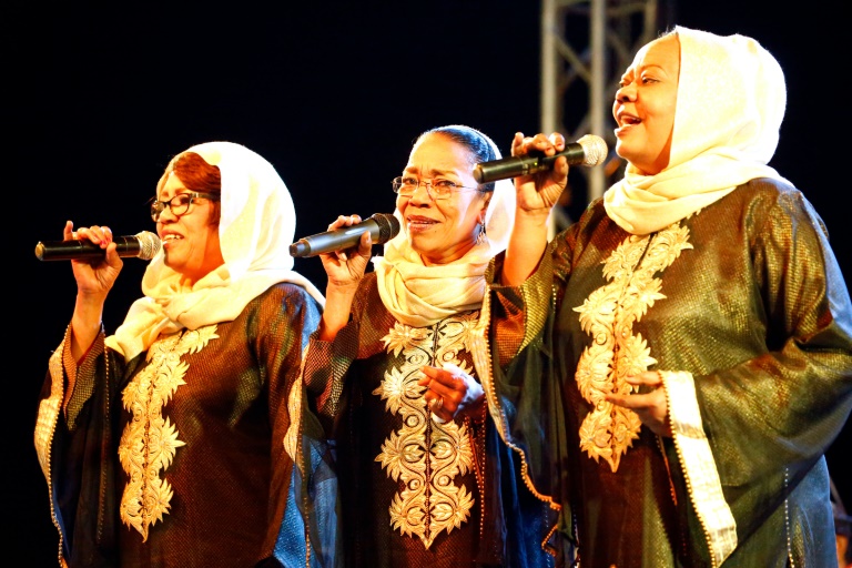 The Nightingales -- Sudan's best-loved girl band/AFP