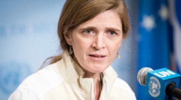 Samantha Power is in Cameroon with officials from USAID, the Pentagon and the UN as part of Washington's effort to support local authorities in their fight against the extremist group Boko Haram/AFP