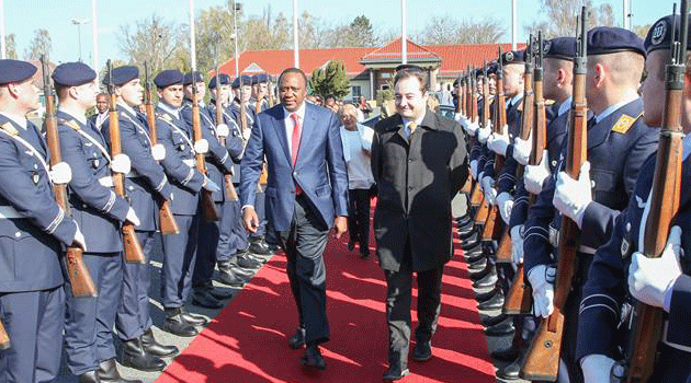 President Kenyatta said the construction of the Lamu Port is already ongoing and LAPSSET is not dependent on an oil pipeline from Uganda passing through the Northern corridor.