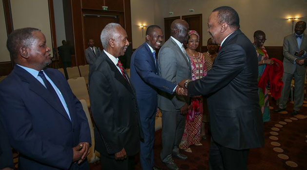 The President spoke at a Berlin hotel when he met African Ambassadors accredited to Germany to discuss ways of forging greater unity and solidarity in advancing African's common positions at the international arena/PSCU