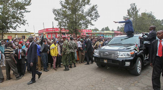 President Kenyatta called on all leaders in the country to carefully weigh their words and deeds and shun activities that may cause disharmony among Kenyans/PSCU