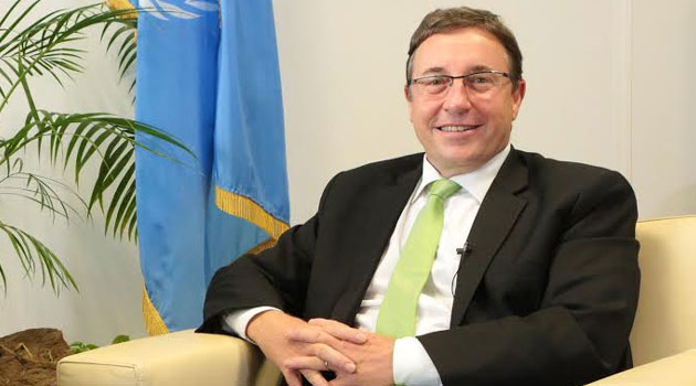 Achim Steiner becomes the second longest serving Executive Director behind Mostafa Tolba who wore the hat for twice that long/FILE