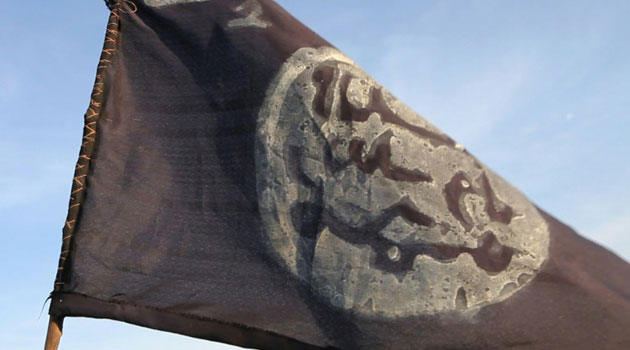 The Boko haram flag/FILE