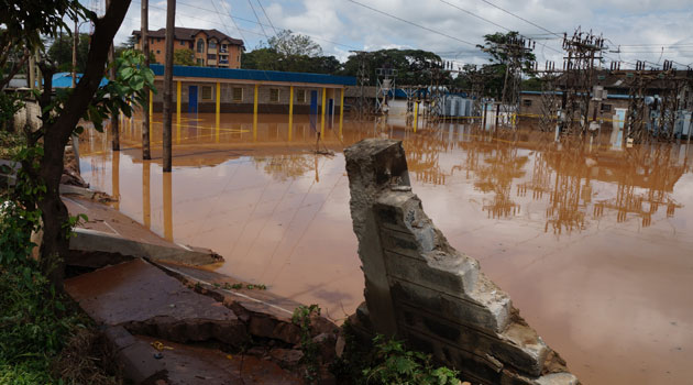 Building owners are ordinarily supposed to seek City Hall’s approval and pay a license fee of Sh4,000 before undertaking any repairs to their drainage systems/FILE
