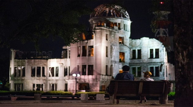 The Hiroshima Peace Memorial Genbaku Dome/AFP