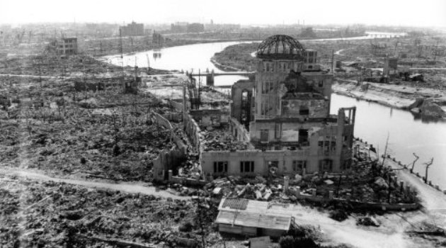 The Japanese city of Hiroshima is shown three months after the atomic bomb was dropped by B-29 bomber Enola Gay in 1945/AFP-File