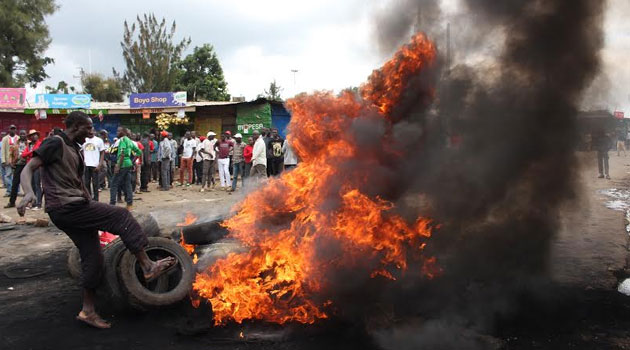 The Jubilee MPs argue CORD leaders failed to ensure their protests, to force the IEBC commissioners out of office remained peaceful, as directed by the court/FILE