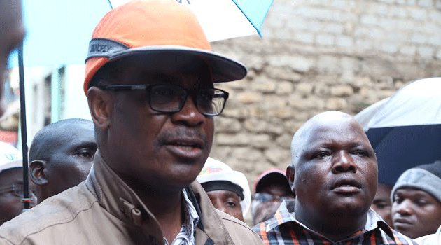 The seven storey building in Huruma was built on a riparian land on the banks of Nairobi River and came down during the heavy rains on Friday night. Photo/FRANCIS MBATHA