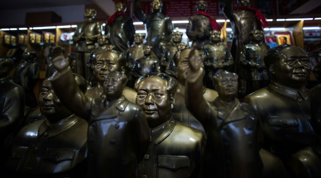 "All along, people have appreciated Cultural Revolution objects," said long-time dealer and collector Lin Ji/AFP