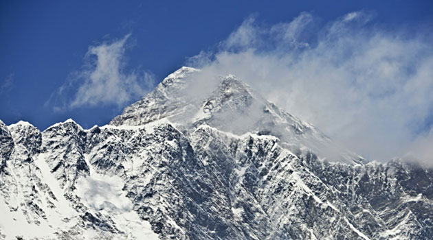 Around 330 climbers have successfully scaled Mount Everest this season but two mountaineers have died in recent days/AFP