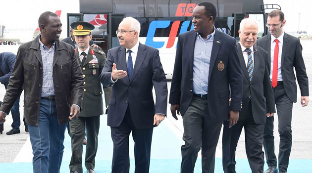 Deputy President William Ruto arrives in Istanbul, Turkey for the World Humanitarian Summit/DPPS