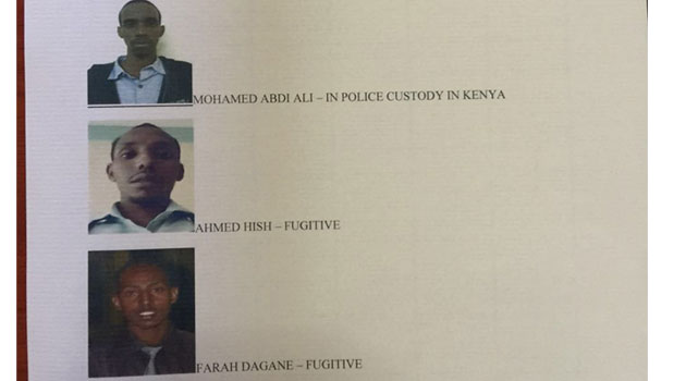 Police are pursuing other suspects who went into hiding following Ali's arrest among them Ahmed Hish and Farah Dagane both medical interns in Kitale/CFM NEWS