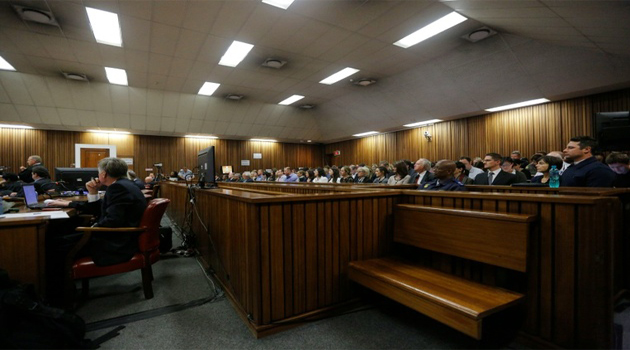 A general view of the courtroom during a trial at the High Court in Pretoria, South Africa/AFP