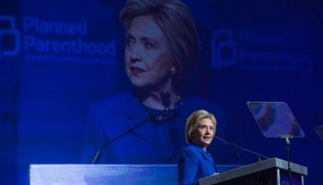 Hillary Clinton won nearly 79 percent of the vote, compared with just 21 percent for Bernie Sanders, with most votes counted in the mostly symbolic Democratic primary in Washington DC/AFP
