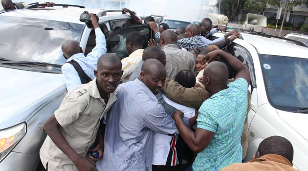 The Coalition for Reforms and Democracy (CORD) has indefinitely suspended its weekly demonstrations seeking removal of IEBC bosses from office/FILE