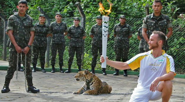 The organizing committee of the Rio Games said it was "very unhappy" about the jaguar's killing/AFP