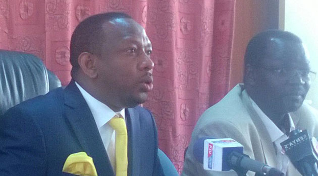 The scuffle began when Sonko accused Kidero of ‘murder’ before the argument turned physical disrupting the meeting/FILE