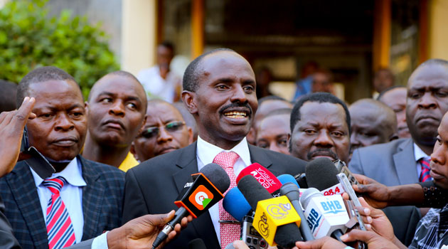 Sossion said several schools are usually affected on Mondays whenever CORD supporters hold protests because the safety of teachers and children is not guaranteed/FILE