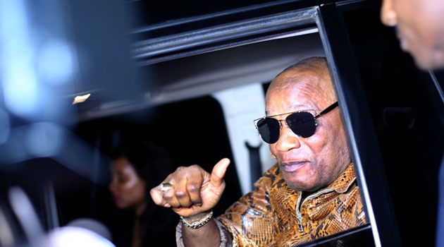 Olomide was arrested Friday night after he was captured on camera kicking a woman in his band on arrival in Nairobi/FILE