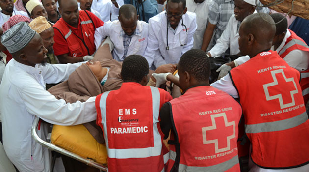 Five of the bodies were airlifted to Nairobi on Saturday/FILE