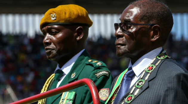 There has a surge of public anger against Zimbabwe President Robert Mugabe, triggered by an economic crisis that has left banks short of cash and the government struggling to pay its workers/AFP