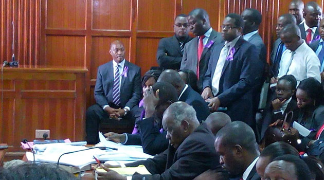 The LSK through advocates John Khaminwa and Professor Ben Sihanya however insist on cross-examining Muhoro on other suspects being pursued for the murders/FILE