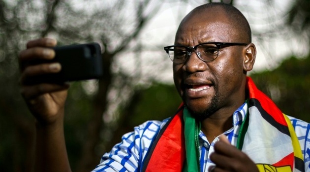  Zimbabwean cleric Evan Mawarire has spearheaded the popular "ThisFlag" internet campaign and helped to organise a national strike/AFP-File