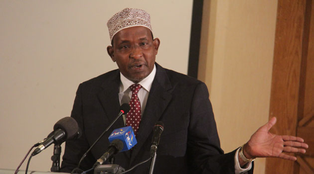 Duale told the House that the move has been necessitated by Monday's consultative meeting between US Secretary of State John Kerry and his counterparts from the Inter-Government Authority on Development (IGAD) states/FILE