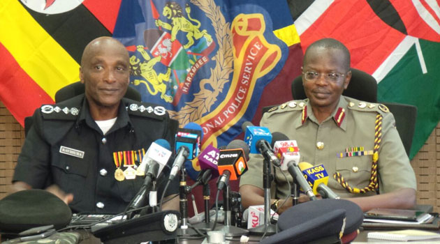 The Task Force was formed following a series of meetings between Inspector General of Police Joseph Boinnet and his Ugandan counterpart Kale Kayihura/MOSES MUOKI