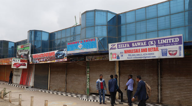 The traders who are members of the Eastleigh Business Community Association say the shopping malls will remain closed until the county government intervenes/MUTHONI NJUKI