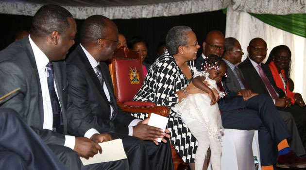 Health Cabinet Secretary Cleopa Mailu commended the First Lady for championing maternal and new born healthcare, saying her efforts have greatly contributed in achieving the Millennium Development Goals/FILE