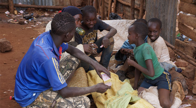 Along the Nairobi-Mombasa Highway at Emali Market, we met street children who warmed our hearts/MUTHONI NJUKI