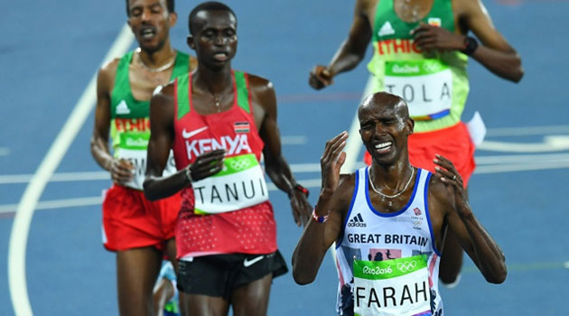 The plan by the Kenyan trio of two-time World Half Marathon champion Geoffrey Kamworor, Tanui and world silver medallist Bedan Karoki to pin down Farah didn’t work/AFP