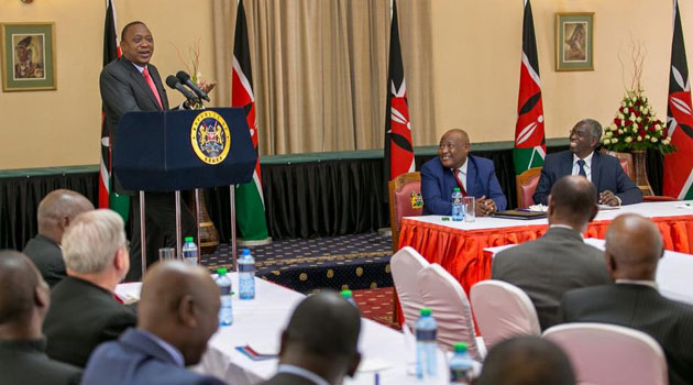 Speaking Tuesday at State House, Nairobi, when he met vice chancellors and chairmen of university councils of both public and private universities, President Kenyatta said the move will provide a chance for more students to pursue courses of their choice/PSCU