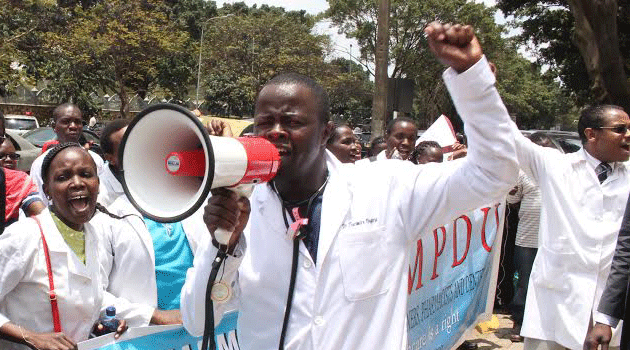 Besides unpaid salaries and delayed promotions, the doctors had been worried about the county's failure to remit their NHIF deductions for the last eight months/FILE