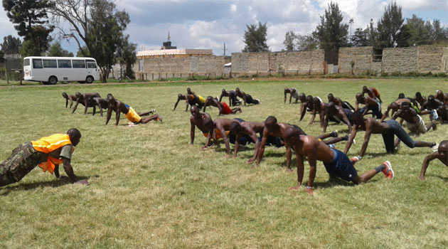 Recruits who spoke to the press described the exercise as free and fair saying majority of them were satisfied by the decisions made by the recruiting team/PETER MWANGI