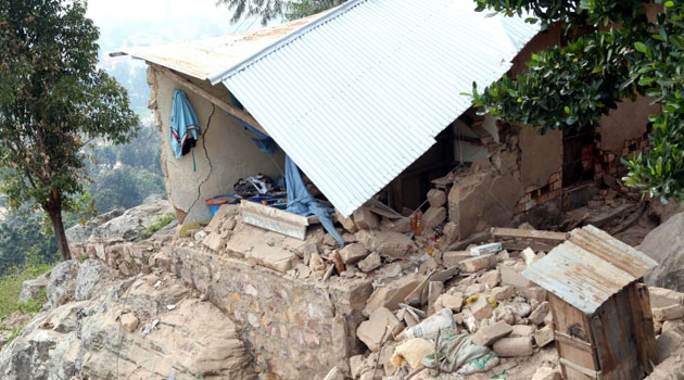 State House Spokesperson Manoah Esipisu said in a statement President Kenyatta condoled with the country following the loss of 16 lives, injuries and destruction of property resulting from the earthquake that affected the region over the weekend/AFP