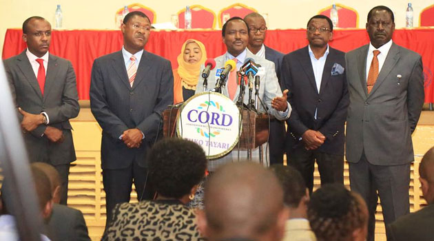 CORD has subsequently appointed Apollo Mboya and Anthony Oluoch as its lawyers to represent it in the petition/FILE