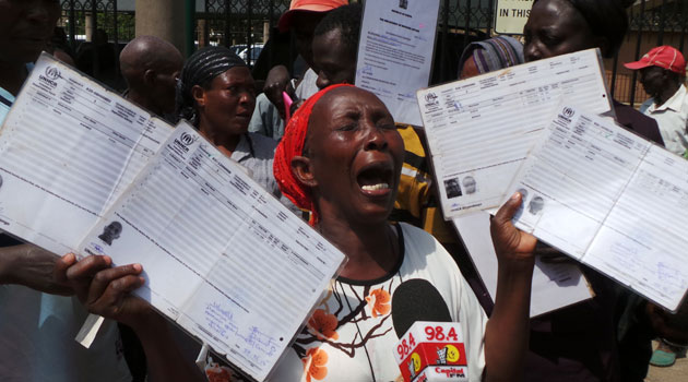 Upon arrival in the country, the 534 IDPs were given Sh100,000 to start of their lives in a place where they had left seven years ago and the remaining money was to be channeled in a few weeks later/MOSES MUOKI