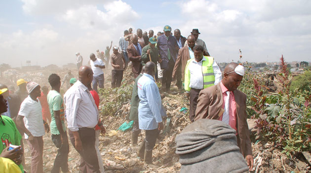 “We generate about 2,500 tonnes of solid waste every day and this must be removed from the public and transported to Dandora/FILE