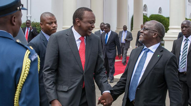 Magufuli, who joined his Kenyan counterpart President Uhuru Kenyatta at State House, said more often than not, they engage on phone conversations, clearing the air of the perceived bad blood between the two countries/PSCU