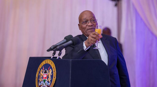 On his part President Zuma stated that his country will reconsider its visa conditions following a request that Kenyans be issued with visas on arrival/FILE