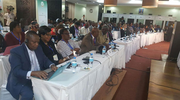 Delegates from across Africa follow proceedings at a symposium celebrating 10 years of AFCHPR/BERNARD MOMANYI