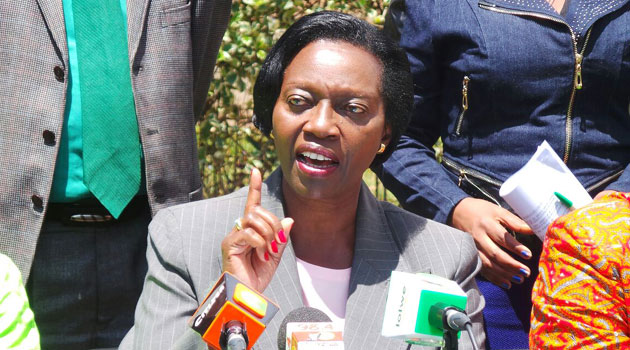 Only a week ago, Karua called out President Kenyatta on his handling of the Afya House saga/MOSES MUOKI