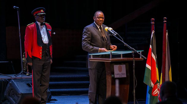 President Kenyatta regretted that while African countries accepted the sovereign decisions of other countries, their rights to exercise sovereignty and democratically set aside international commitments which no longer work for them should be respected/PSCU