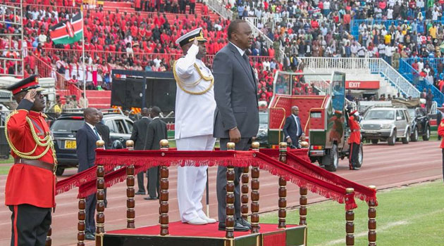 Addressing Kenyans during the 53rd Jamhuri Day celebrations, the President said the Government will not allow any external influence by foreign missions saying Kenyans must be allowed to decide the leaders they want/PSCU