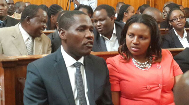 Image result for peter munya and wife