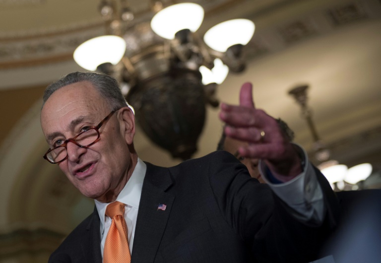 Trump says Senate should change rules if shutdown continues