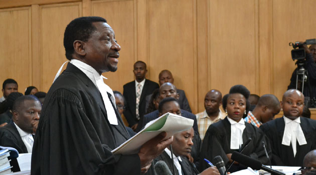 Image result for james orengo in court