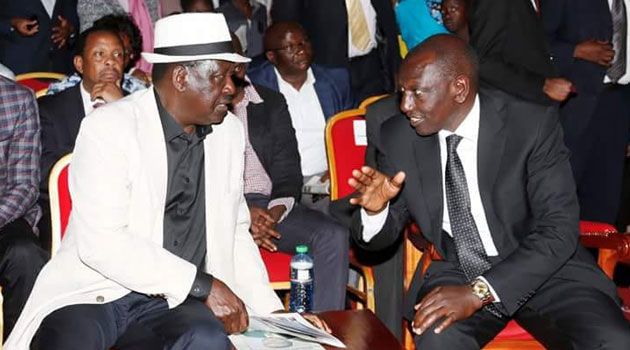 Image result for ruto and raila